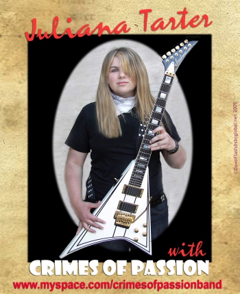 Juliana Tarter and the Crimes of Passion Band